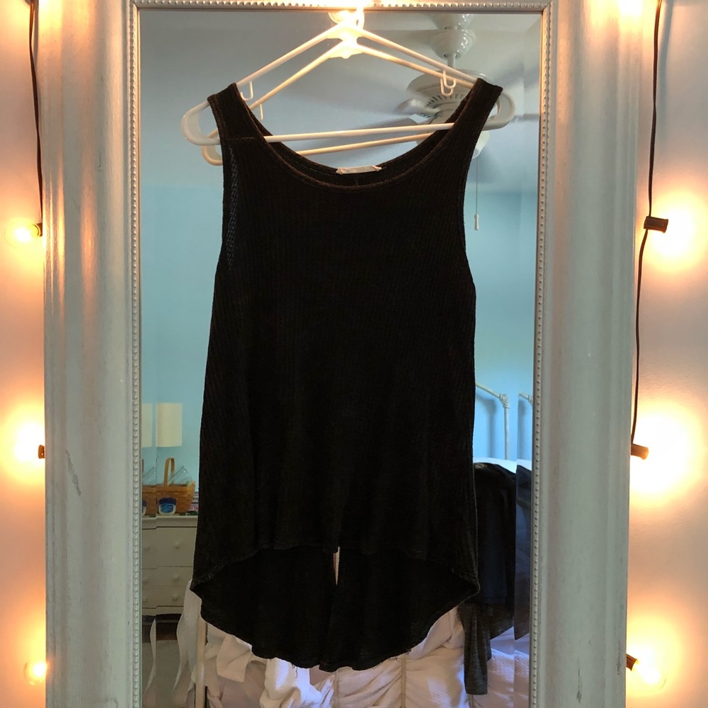 Enti Clothing Slit Back Tank Top